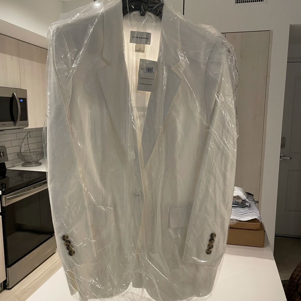 Club Monaco Linen blazer